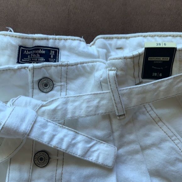 NWT Abercrombie cotton shorts 28  - Picture 4 of 9